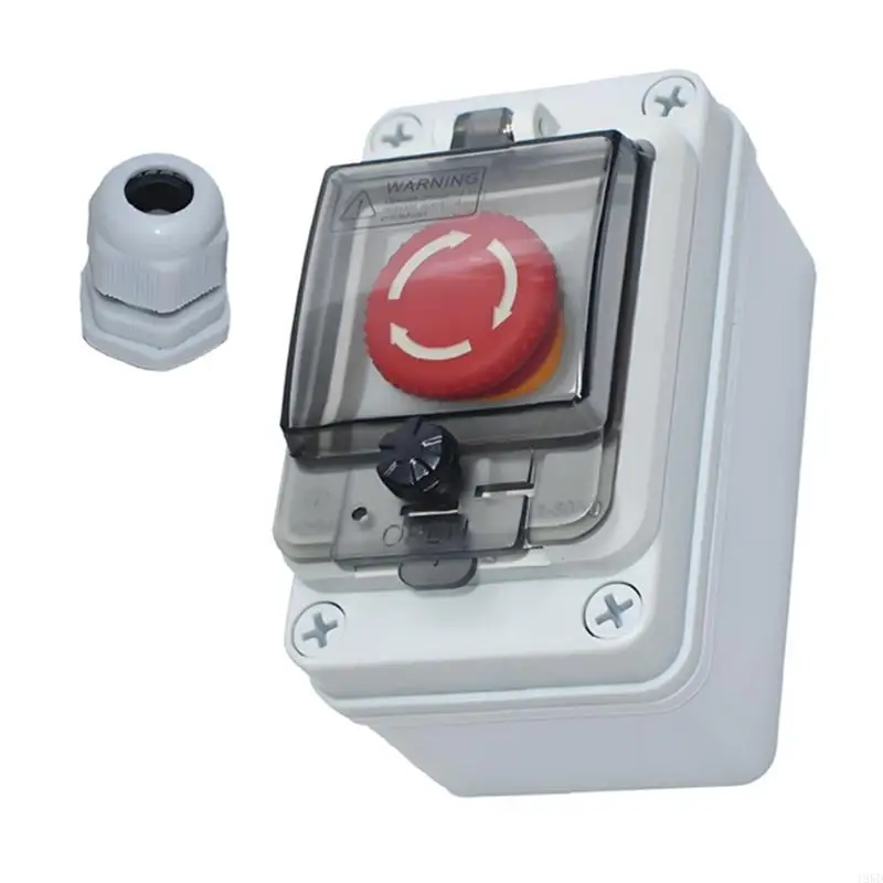 Heavy Duty Emergency Stop Push Button Switches Enclosure IP67 Rate 660V 10A 