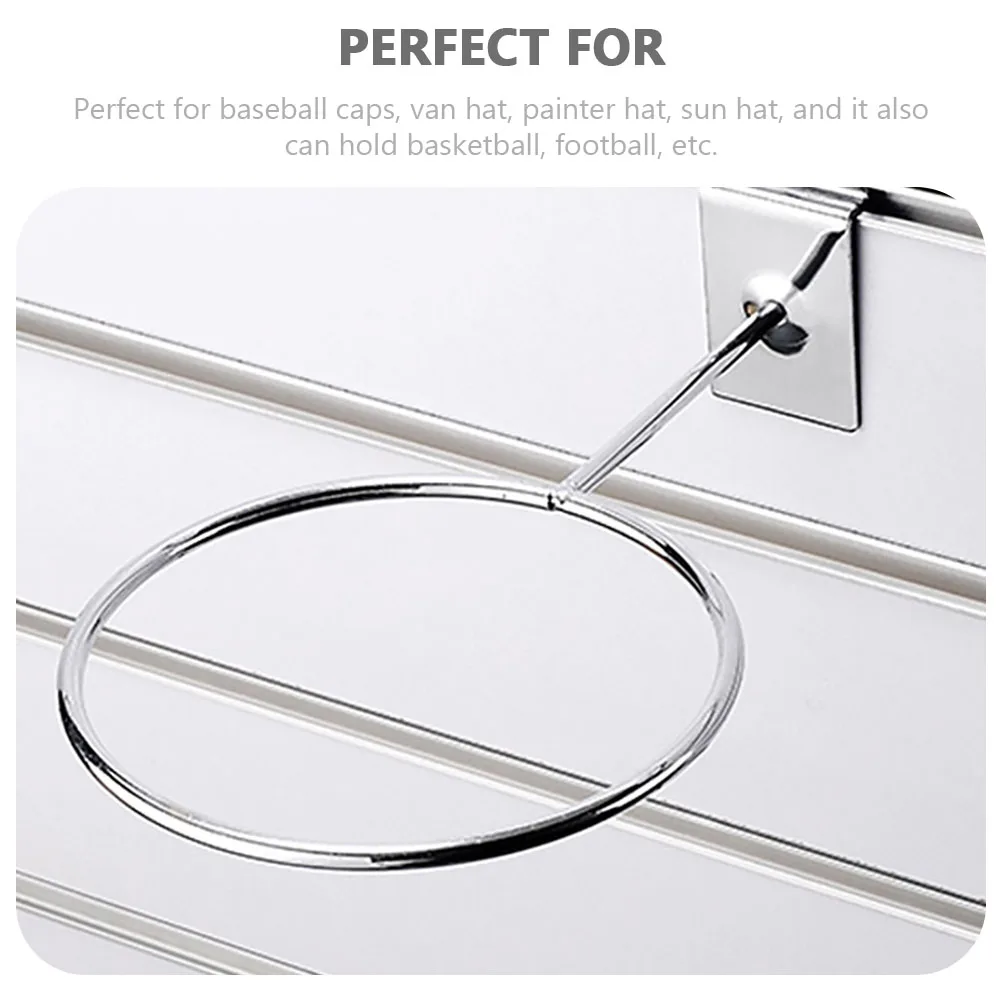 

4 Pcs Football Trough Plate Rack Show Wall Mounted Volleyball Holders Iron Balls Storage Mall Showing Racks
