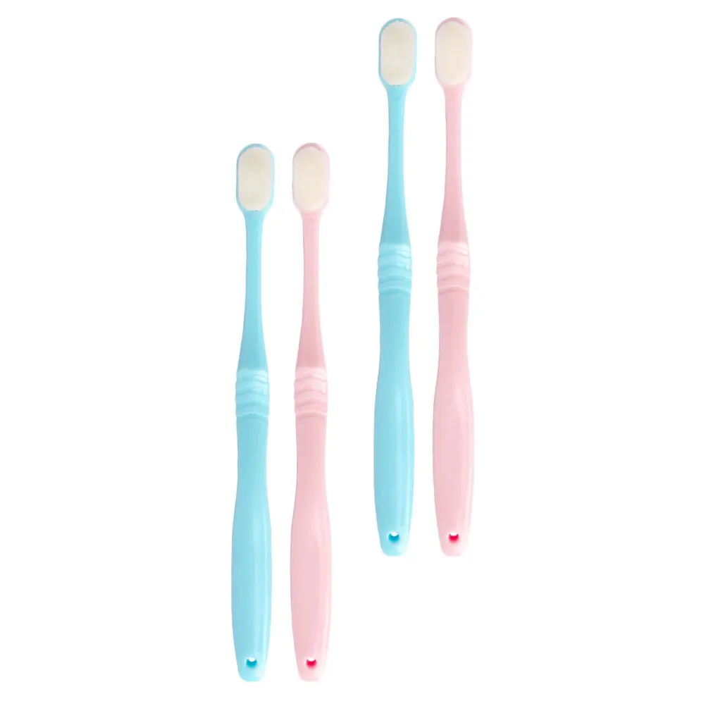 4 قطعة فرشاة أسنان ذات شعيرات ناعمة الكبار المحمولة النمط الياباني فرشاة تنظيف الأسنان للرجال النساء العناية الشخصية شعيرات فرشاة الأسنان #2