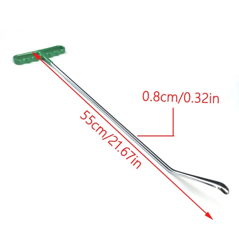New alloy steel special-shaped hook, car depression repair hail pit, no sheet metal, no trace maintenance, high hardness crowbar