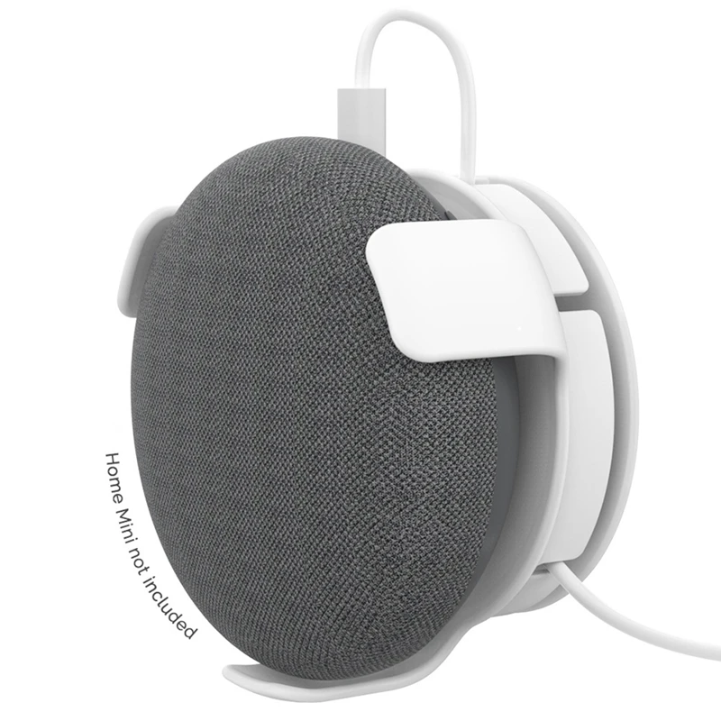 For Home Mini Wall Mount Bracket Holder for Home Mini Smart Speaker Cord Management Storage Hanger-A68X view 6