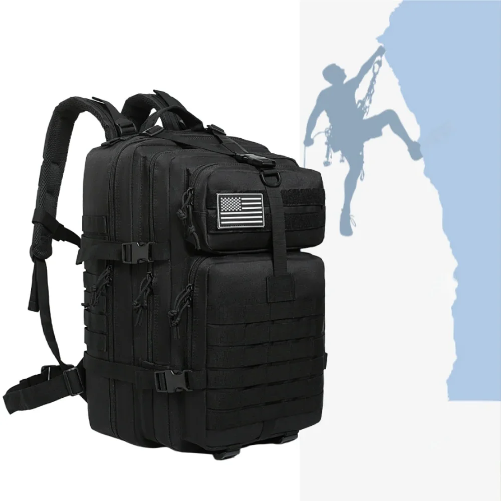

50L Tactical Backpack Military Army Combat Pack, Waterproof Lightweight Hiking Camping Backpack for Men, Outdoor Sports Rucksack