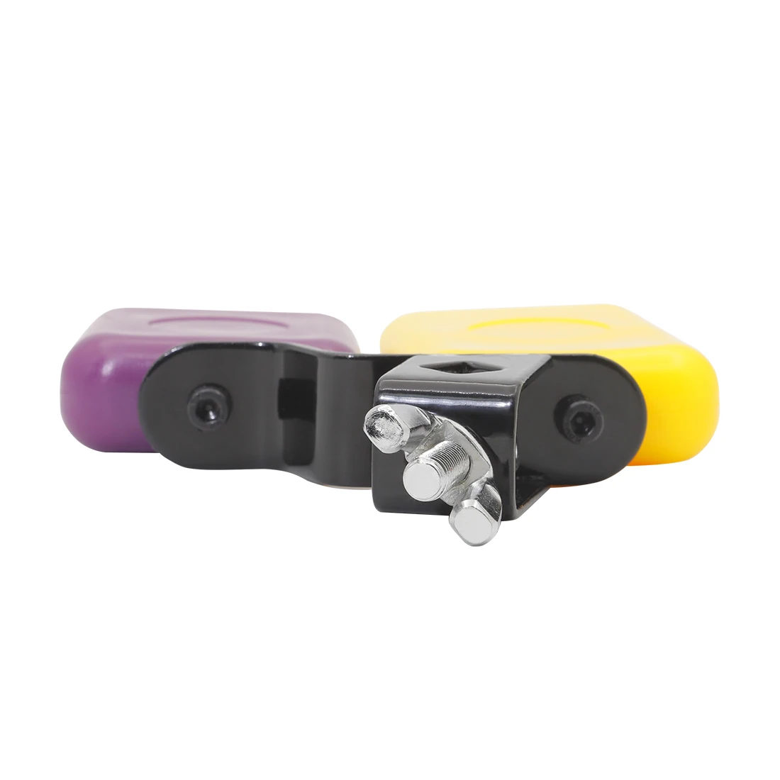 Ensemble de batterie Cowbell pour batterie PerSCH, jaune, violet, son haut et bas, heurtoir, accessoires