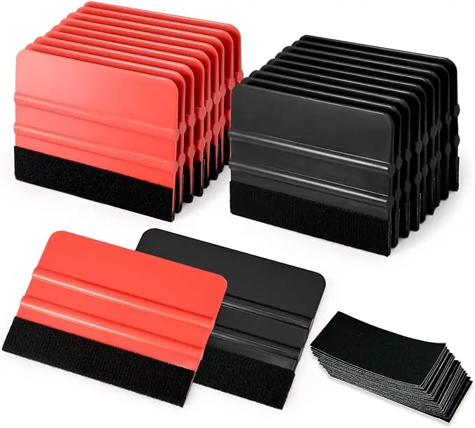10-pecas-de-cartoes-rigidos-de-plastico-10-pecas-de-pelicula-protetora-de-feltro-para-carro-envoltorio-de-vinil-raspador-de-feltro-matiz-automatico-ralos-de-janela-de-vidro