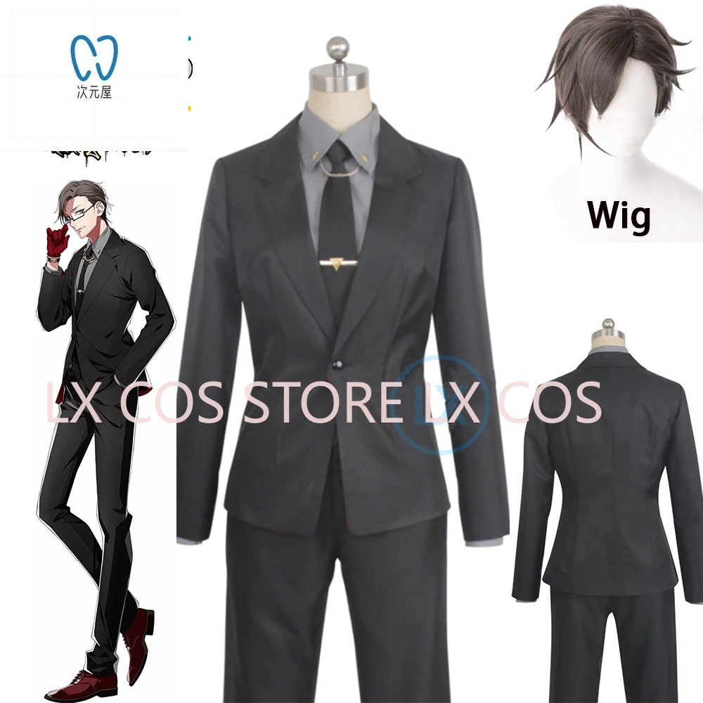 

Anime Division Rap Battle Iruma Jyuto 45 Rabbit MAD TRIGGER CREW Hypnosis Mic Cosplay Costume Full Set Adult Size Halloween Gift