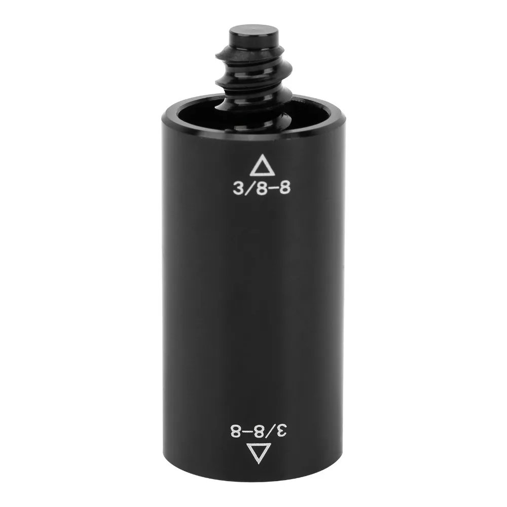 

Billiard Accessories Aluminum Pool Cue Extension 3/8-8 Teeth Middle Shaft Extender Adapter 1oz Extension System Billiard