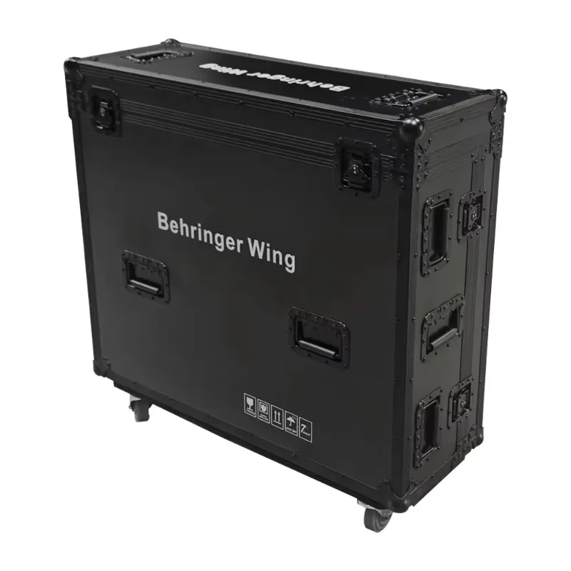 

Customized Behringer Wing Flight Case with Wheels All-Black Normal Version Pa System Stage Equipment Digital Mixer Flight Case