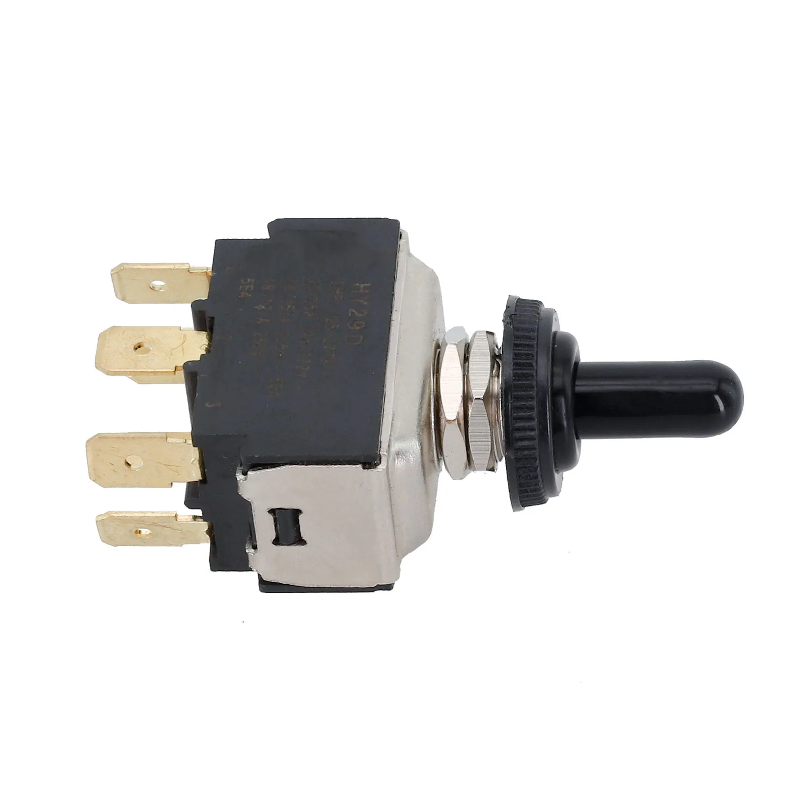Efficiently Engineered DPDT ON ON Toggle Switch; Ensures Secure Connections in Any Environment; Compatible with For HY29D