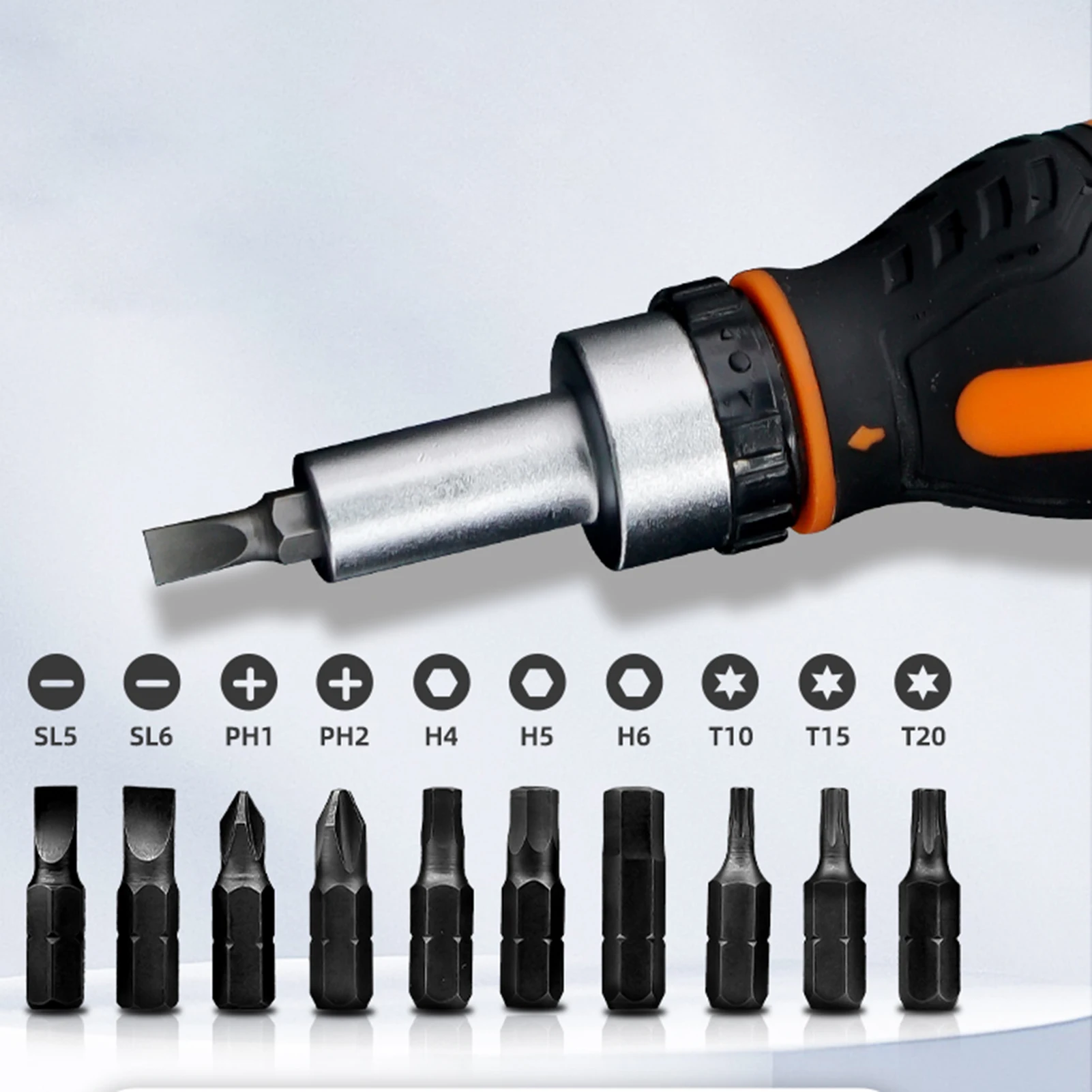 

9 In 1 Screwdriver Set Magnetic Screwdriver Kit For Electrician Hydraulic Engineer Practical Multi Size Screwdriver Hardwares