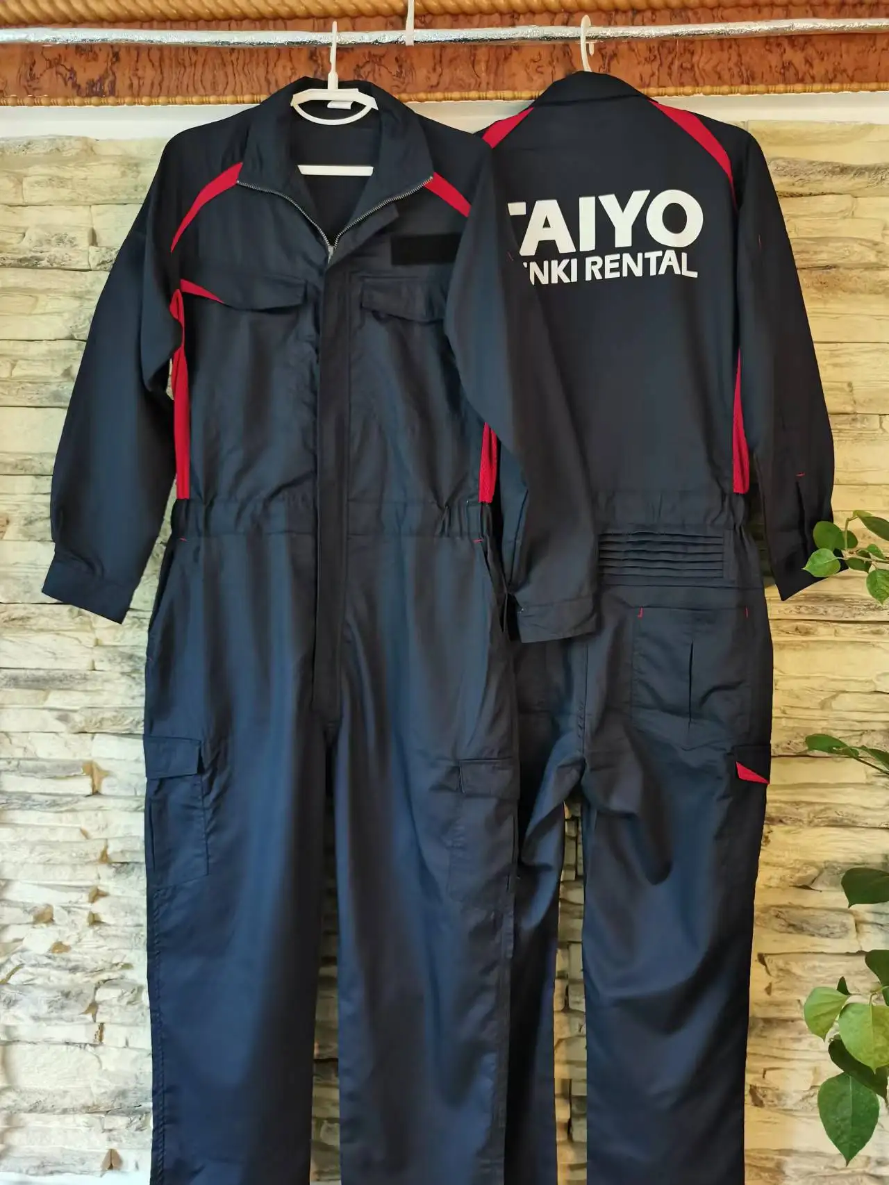 

Summer Long Sve Overalls Thin Cotton Polyester Blend Workwear for Men Youth Fac Workop orms Car Repair Outfits