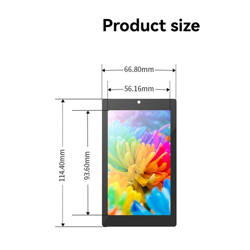 FFYY-ESP32-P4/ESP32-C6 Papan Pengembangan Layar Sentuh Kapasitif IPS 4.3 Inci 480X800 untuk Pemrograman Sentuh Tingkat Lanjut