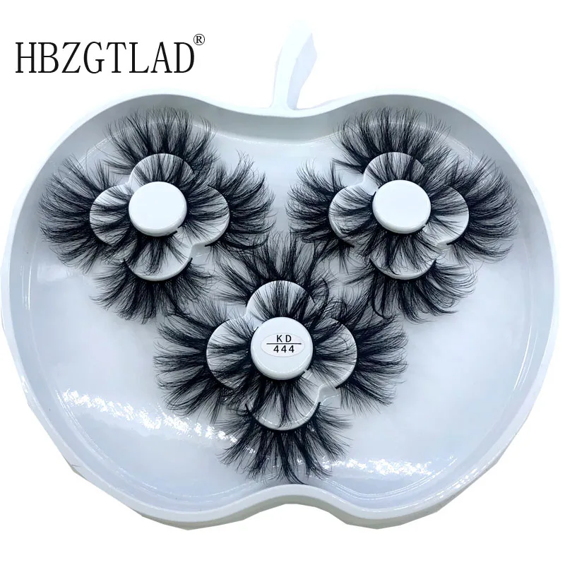 HBZGTLAD 9 Paar 8-25mm 3D Nerz-Wimpern Flauschig und Geschwungen Weich und Locker Maßgefertigte Box mit Natürlich Aussehenden Nerz-Wimpern – Detail 29