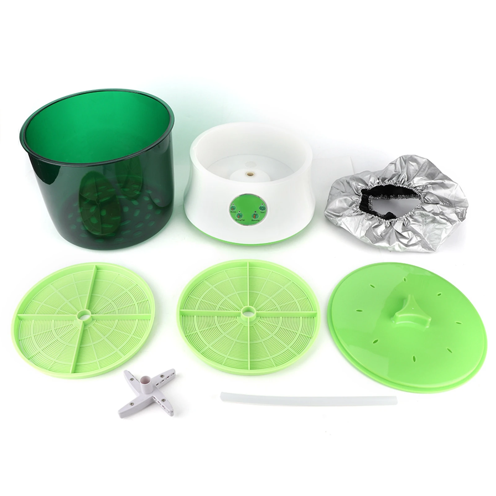 صانع براعم الفول التلقائي آلة براعم الفول المنزلية الذكية طبقة مزدوجة آلة براعم الفاصوليا صانع أدوات الحبوب #3