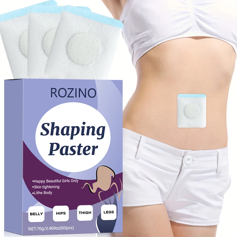 ROZINO abdominal slimming patch is made of soft, skin-friendly material and fits snugly around the waist and abdomen area. Rich in sufficient essence, it continuously nourishes the surface layer of the abdominal skin when applied, soothing dryness and roughness. It adheres firmly and is not prone to shifting, easy to use, and meets the daily basic care needs of the waist and abdominal skin.