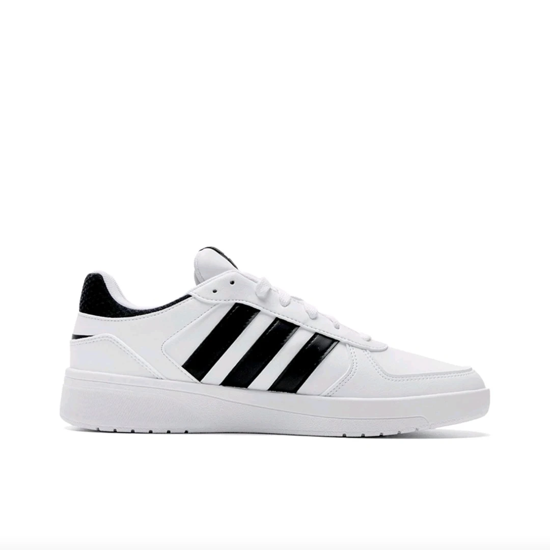

Adidas Neo Courtbeat Мужская и женская обувь для скейтбординга, износостойкие, кроссовки в стиле ретро, белые