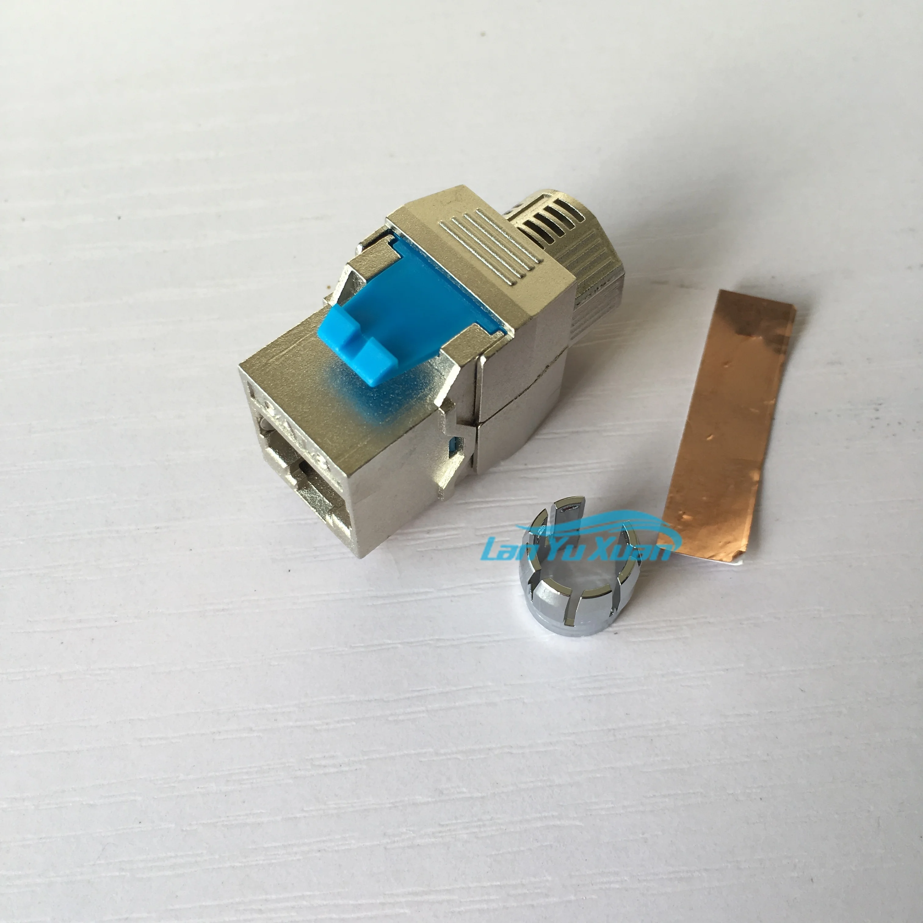 PINNUO Network Cat8 Keystone Jack RJ45 Cat.8 Keystone Module Shielded For Cat8 Cable