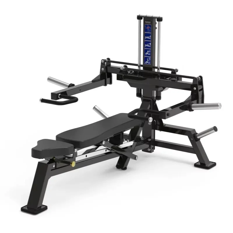 Horizontal three-in-one bench press machine, with adjustable bench press board, fitness equipment, steel 1.6T load-bearing