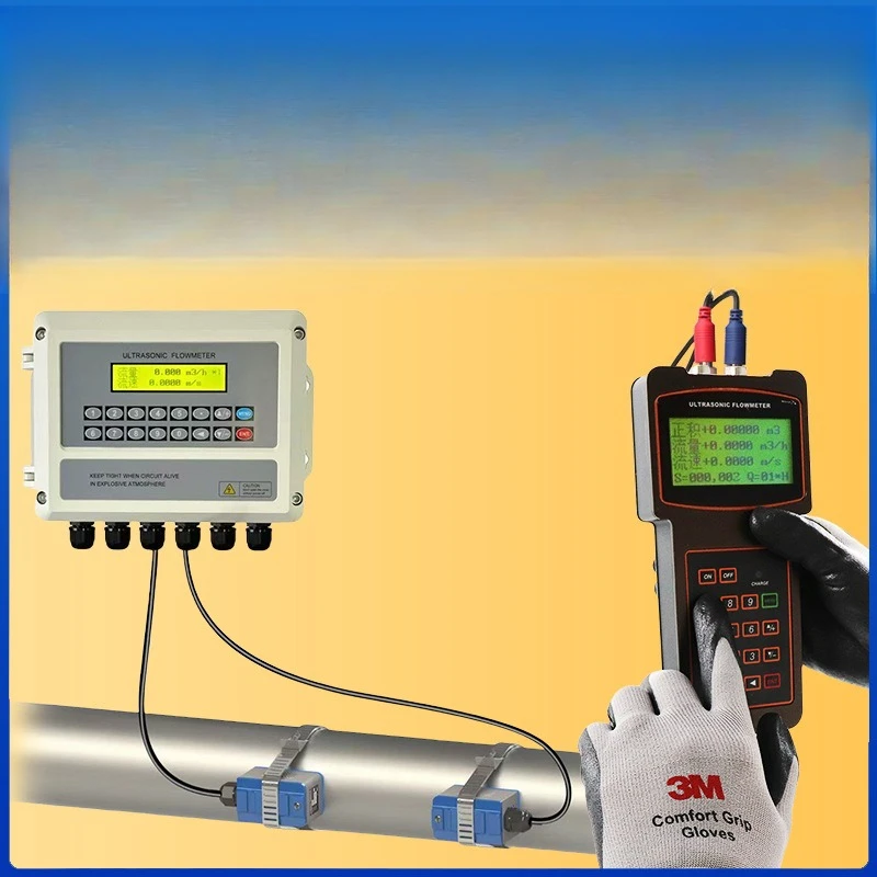 

Large Pipe Diameter Module Price Miniature Pipe Water Measurement Liquid Industrial Water Flow Sensor, Ultrasonic Flow Meter