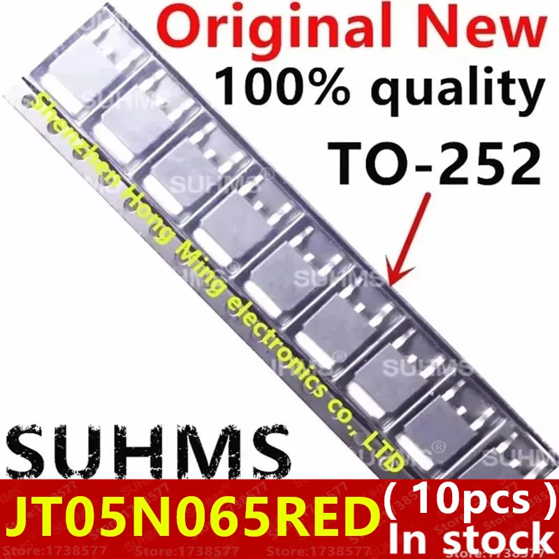 (10piece)100% New JT05N065RED JT05N065 TO-252