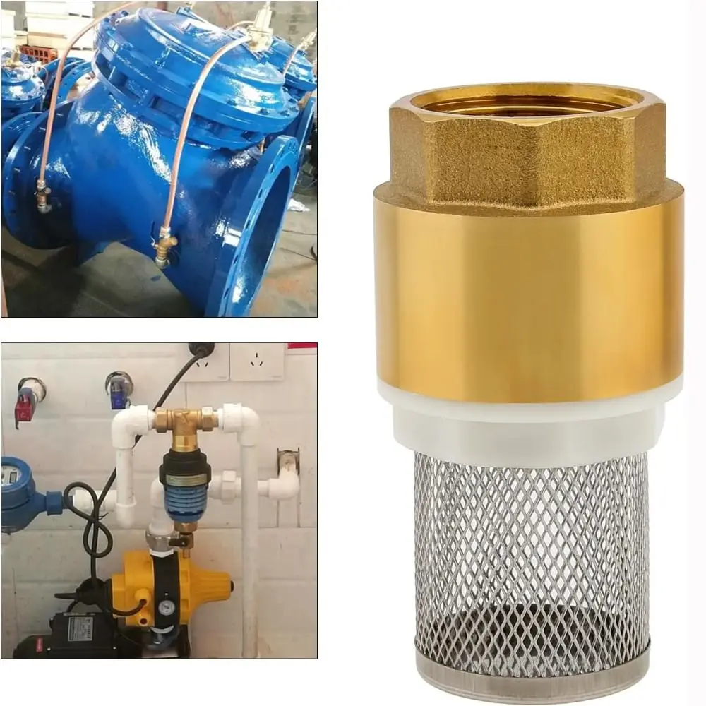 Durable Brass Material Foot Valve 1/2