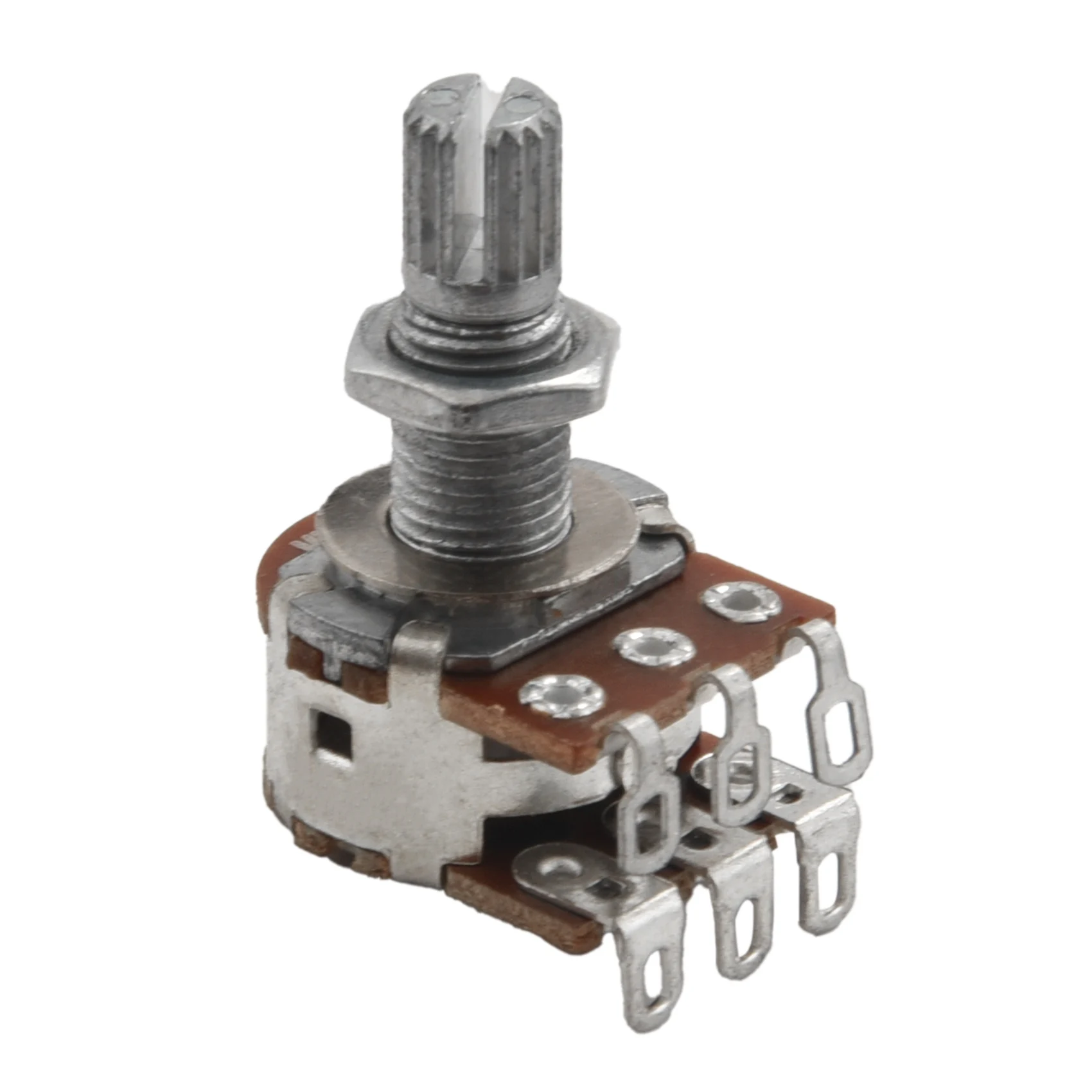 1Pc MN500K Dual Blend Balans Potentiometer (POT) Gitaar Bas Volume Tone Control Schakelaar Rijk