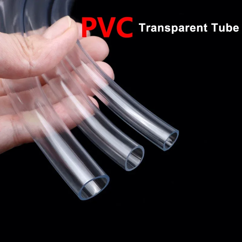 1M/2M/5M/10M Transparent PVC Plastic Hoses High Quality Water Pump Tube Inner Diameter 2mm 3mm 4mm 5mm 6mm 7mm 8mm 10mm