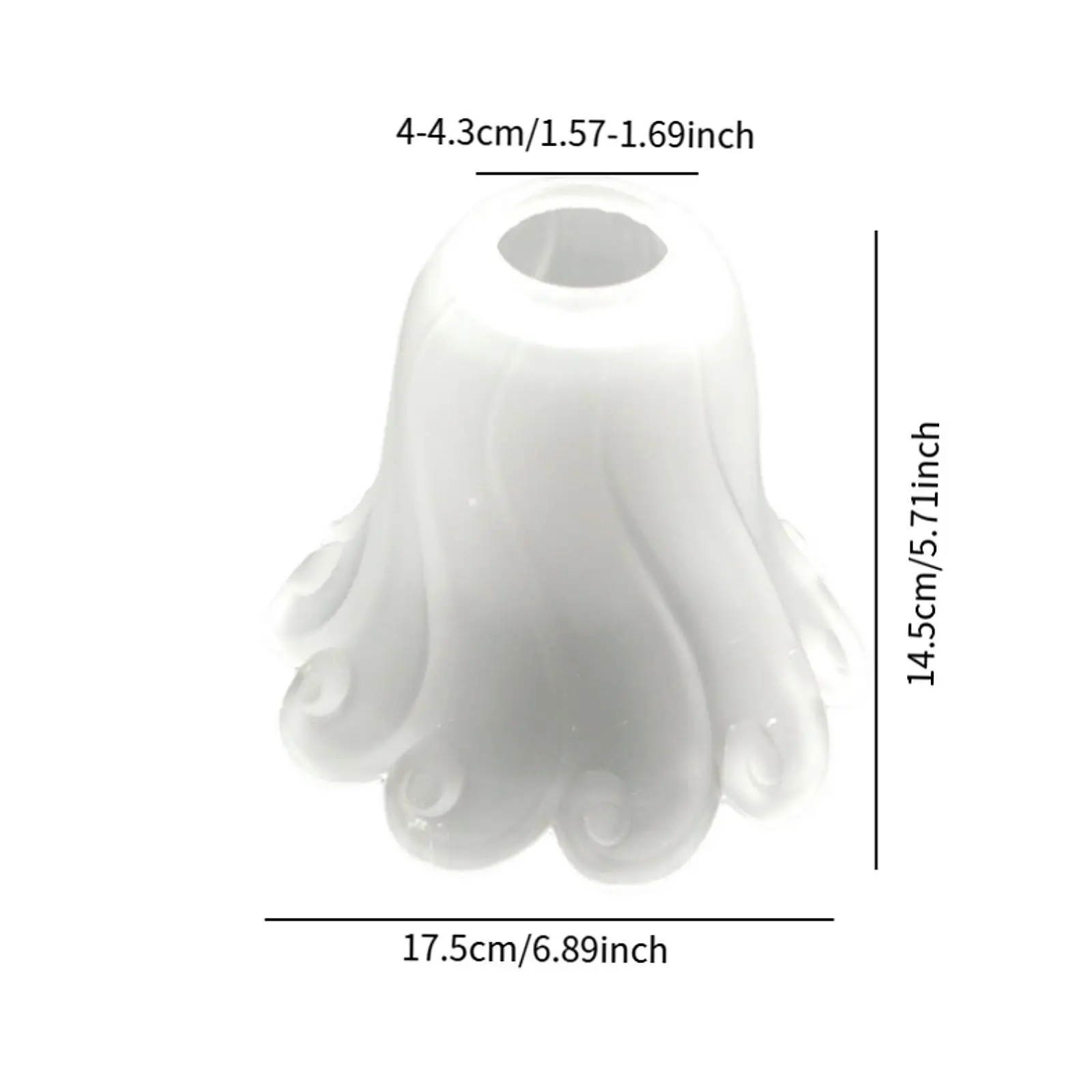 Glass Lampshade Fashion Replacement for Wall Sconce Table Lamp Bedroom