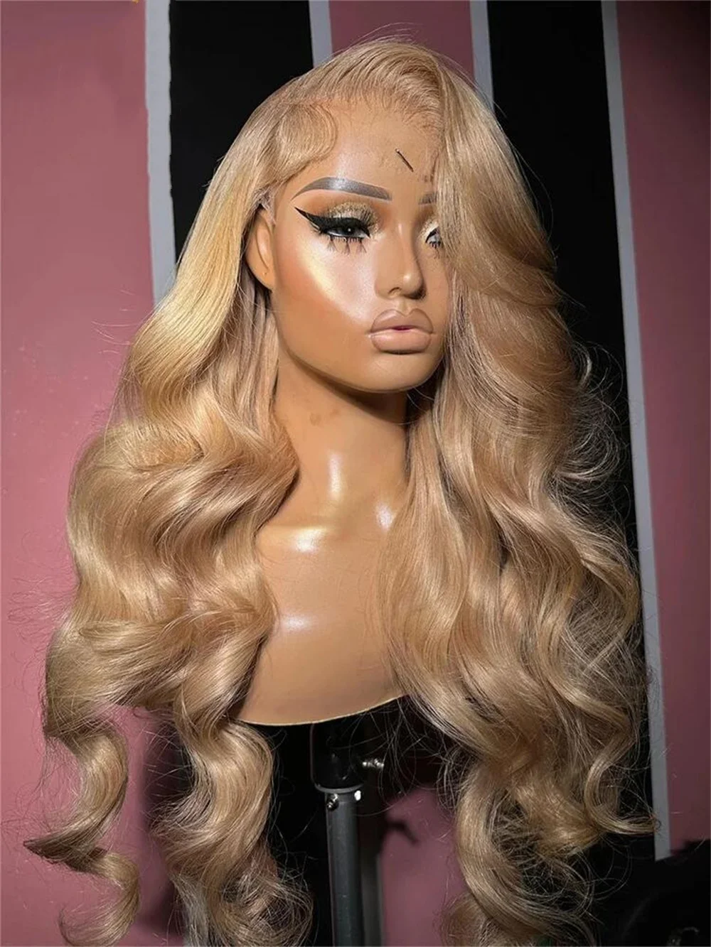 5x5 Silk Base Glueless Preplucked 28inch Blond Boby Wave Jewish Human Hair Wig With BabyHair HD Lace European Hair Wigs Daily