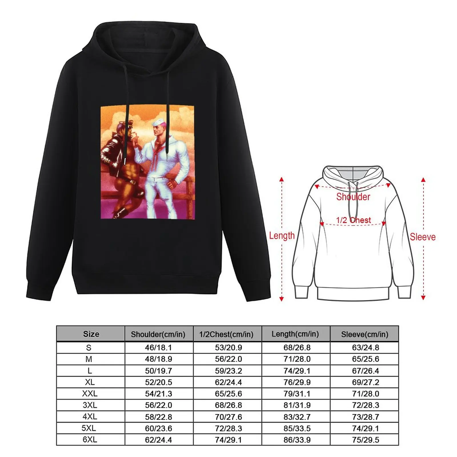 My Valentine II Pullover Hoodie mens clothes big size hoodie