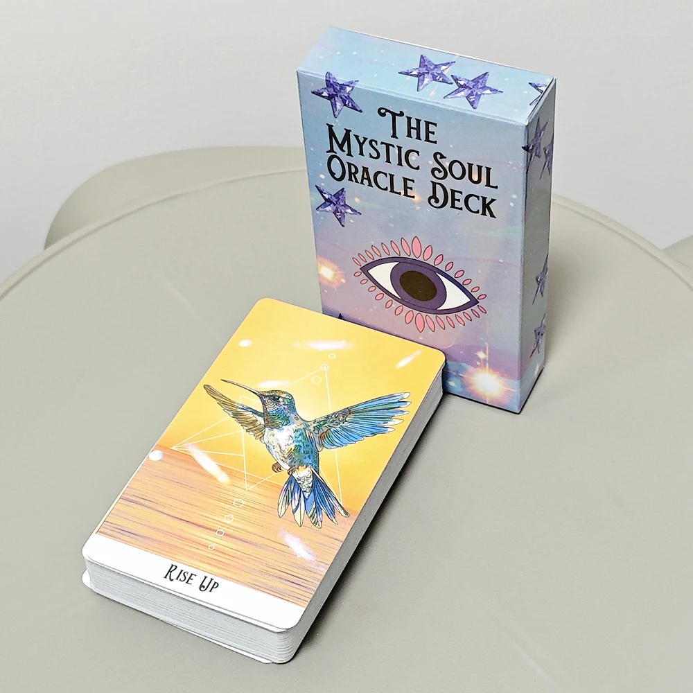 Mystic Soul Oracle 60 Cards In This Deck 10.3*6cm for Self-reflection and Guidance