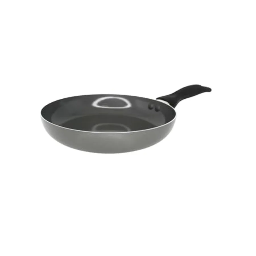 

PFAS Free Ceramic Nonstick Fry Pan for Sauteing Stir Frying Everyday Cooking Aluminum Skillet Gray Durable Scratch Resistant