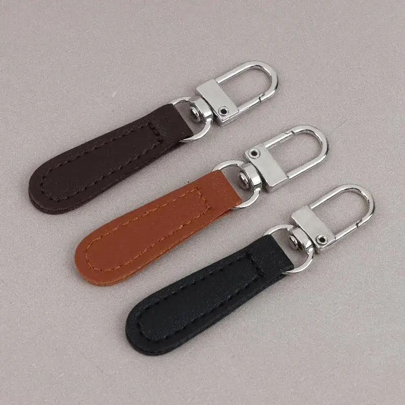 4 Stück PU-Leder Reißverschluss-Ersatzteile, Reißverschluss-Ziehlaschen für Taschen, Gepäck, Geldbörsen, Rucksäcke – Detail 8