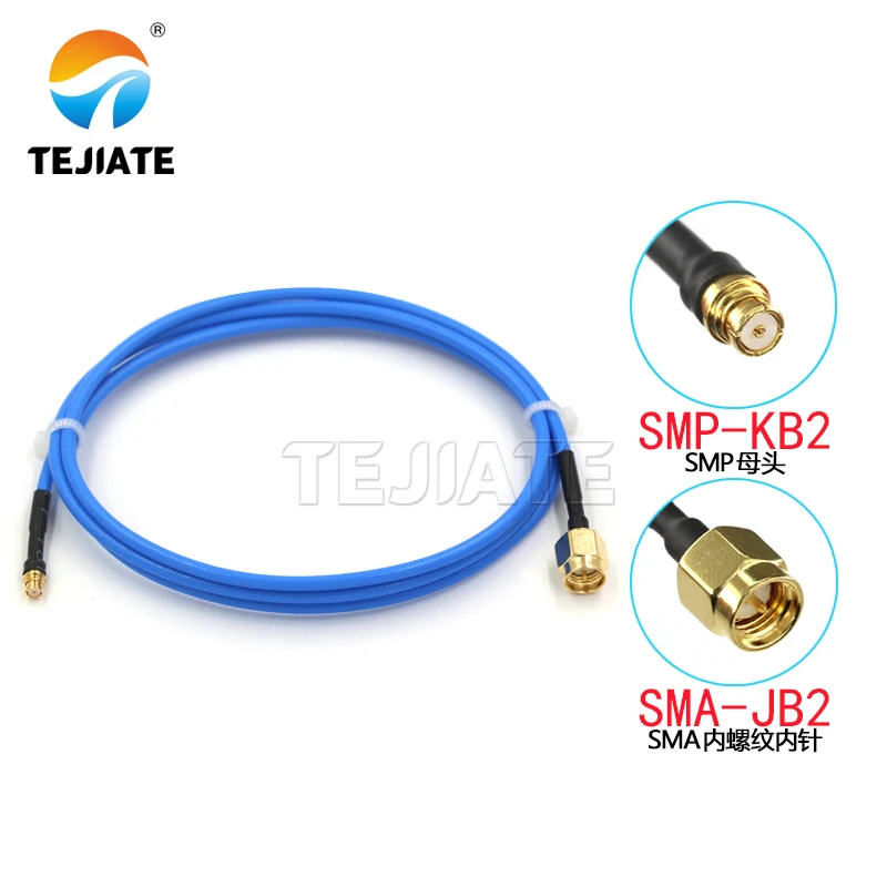 1PCS SMP to SMA connection cable SMP female to SMA male female extension cable SMP-K 086 semi flexible/RG405 RF adapter cable