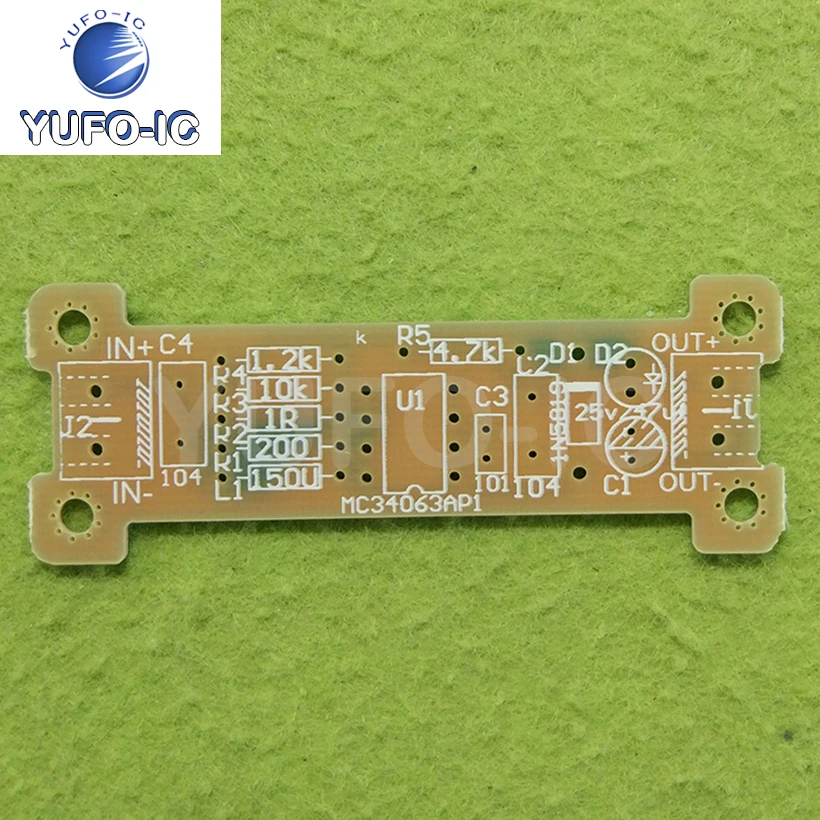Free Ship 1PCS Power Boost Module 5V L 12V Inverter Board Mc34063 Module DIY Electronic Production Kit