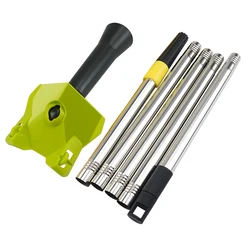Scraper Putty Knife Plastic Drywall Corner Finisher Cleaning Stucco Trimming Tool withPortable Retractable Roller Extension Pole