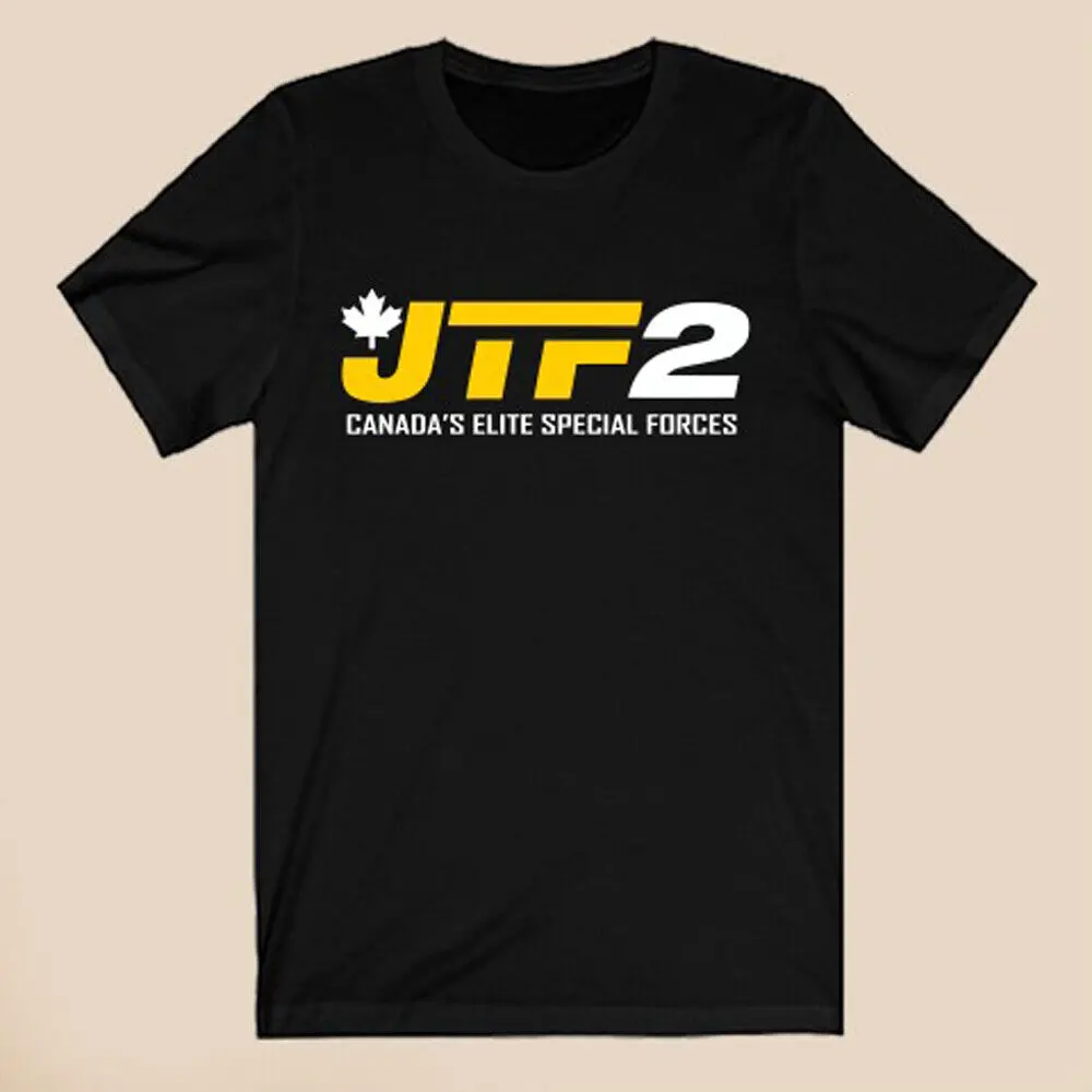 JTF2 Joint Task Force Canada Men's Black T-Shirt Size S-3XL