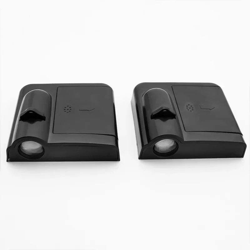1/2 pièces LED sans fil porte de voiture bienvenue lumières HD projecteur lampe pour Ford Focus Fiesta Ranger Mondeo Fusion Kuga ESCORT accessoires