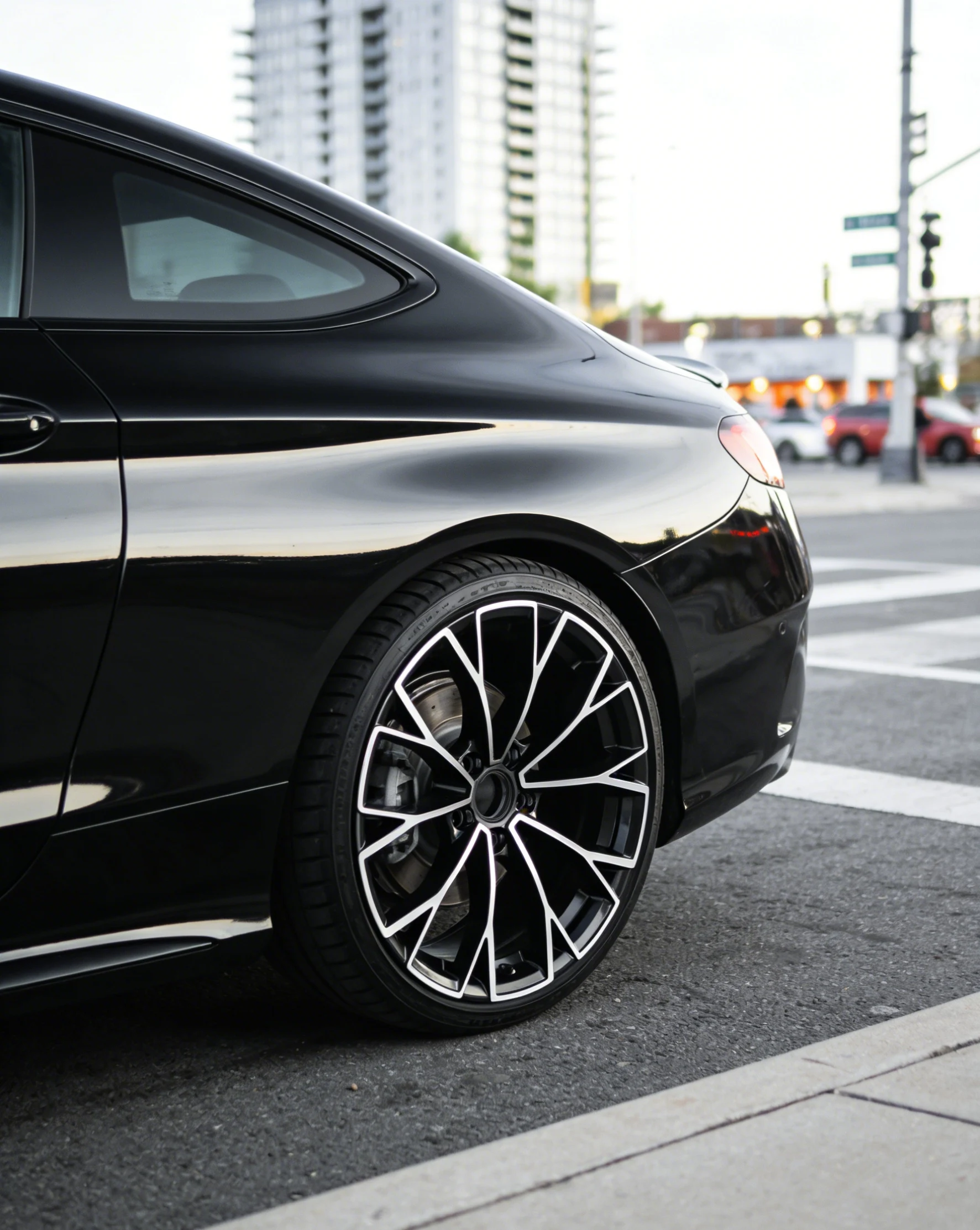 

for New Original Deep Dish 17inch Polished Aluminum Alloy Passenger Car Wheels 3 Year Warranty 120mm