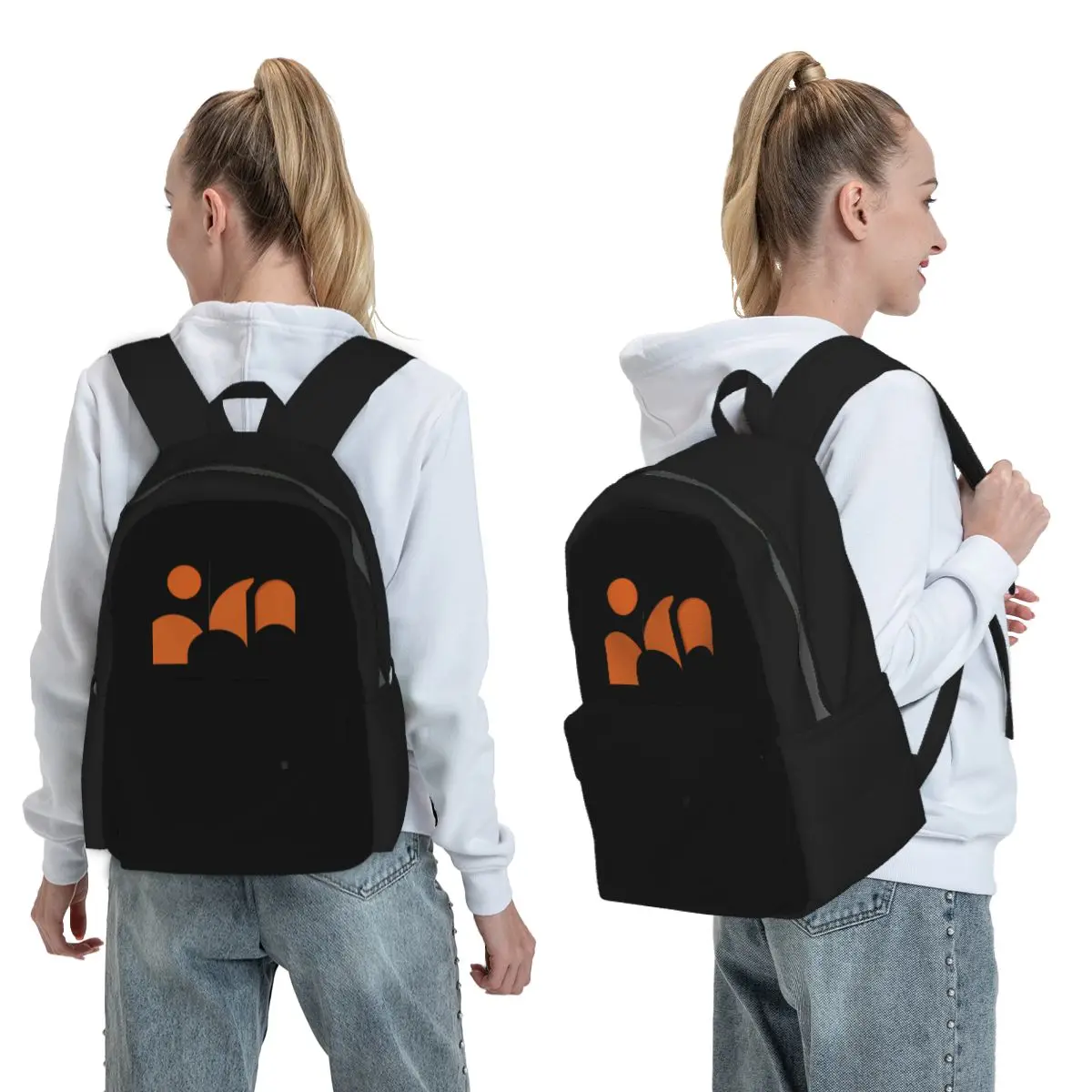 Geometric Terracotta Shapes Backpack Boys Girls BookBag Kids School Bag Computer Shoulder Bags for Men Women