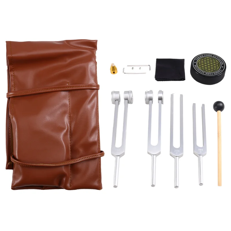 

НОВИНКА! ABKG】 Набор камертонов 128 Гц для исцеления, 136.1 Гц для звукотерапии, 256 Гц профессиональный диапазонный камертон, 384 Гц камертоны для перкуссии