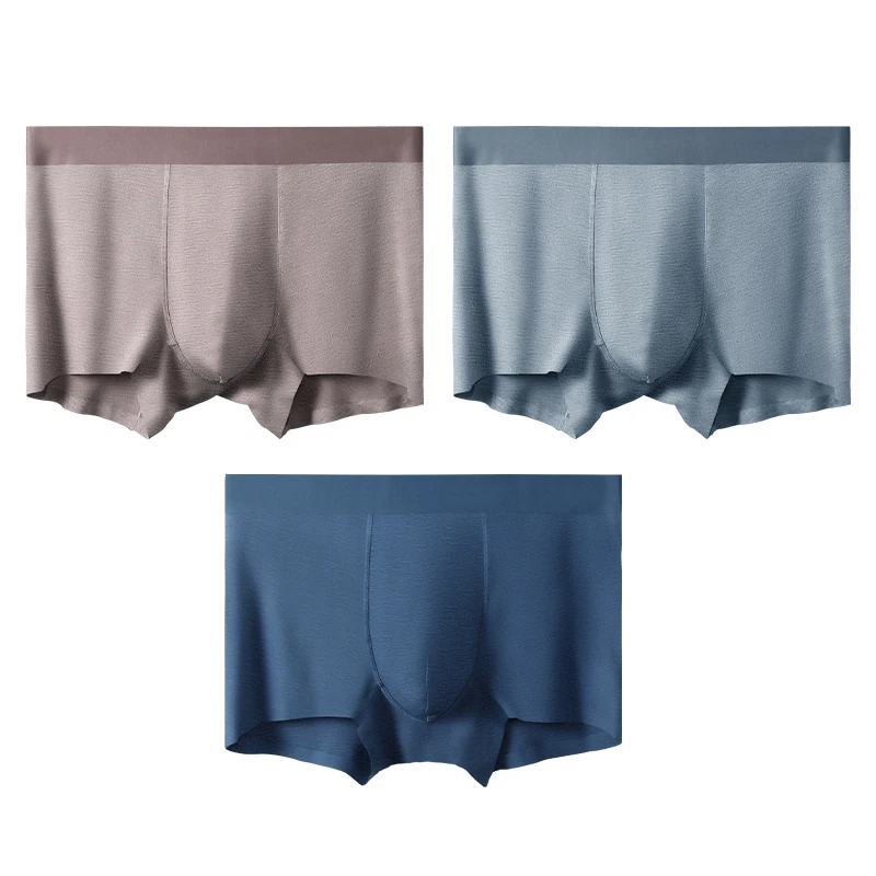 1pc männer unterwäsche männer baumwolle sommer dünne boxer Unterhosen Jungen Sport plus größe Modal boxershorts kopf