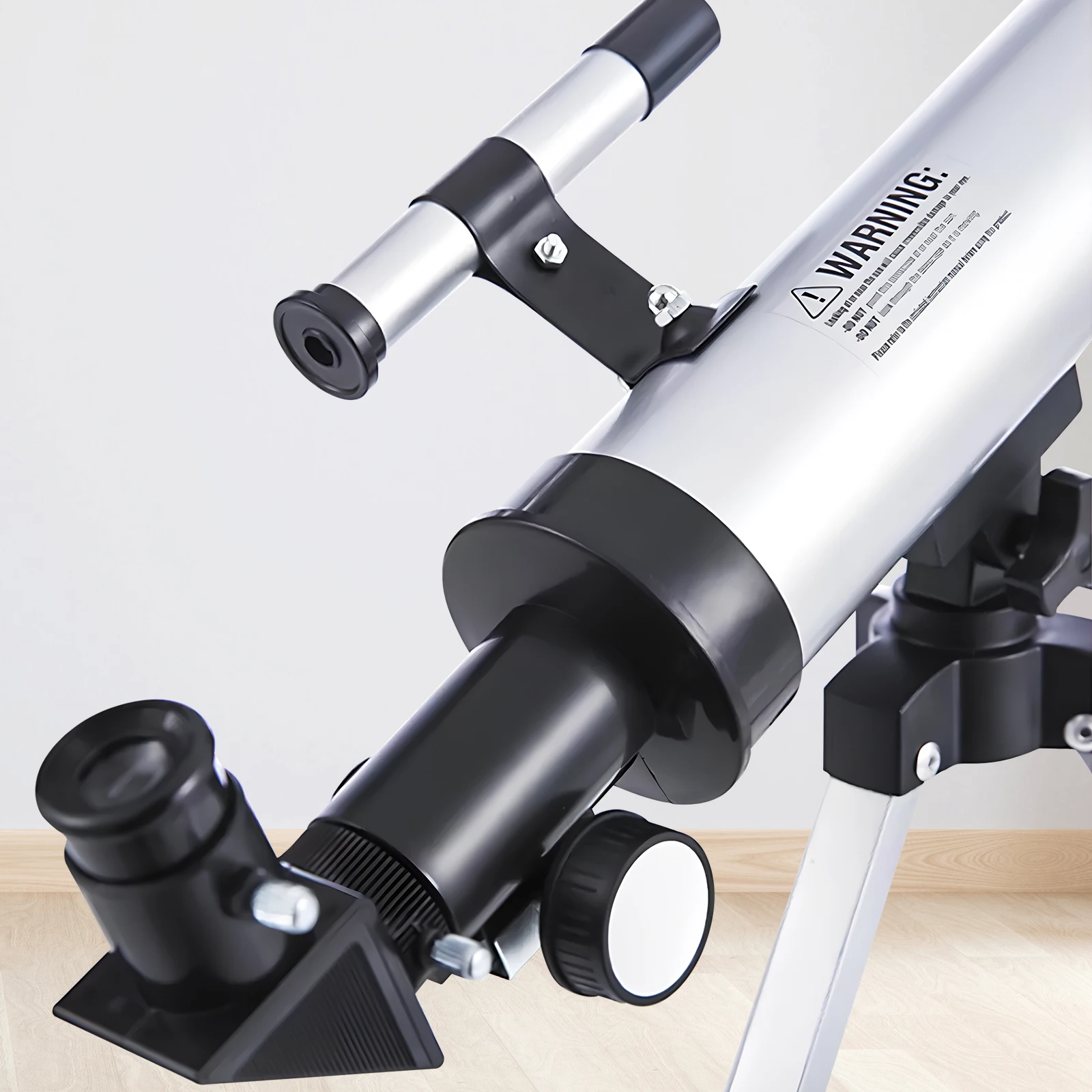 

80Mm Refractor Telescope For Adults Stargazing Astronomy Portable Adjustable Tripod Included High Definition Skywatching