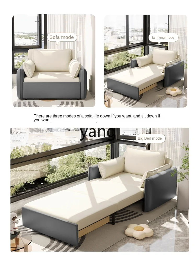 One-Meter Two-Meter Sofa Bed Single Dual-Use Foldable 2023 New Small Apartment Balcony 1-Meter Cat Scratch Cloth Retractable