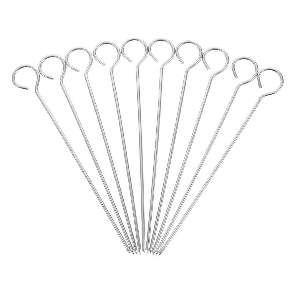

10Pcs Wick Holder Pins Iron Sharp Needle Tips for DIY Making Essentials Centering Device Accessories