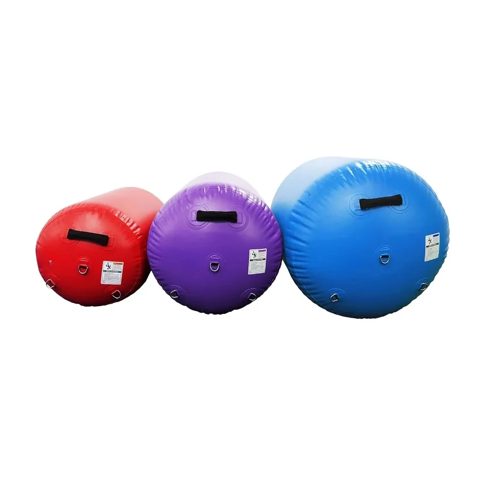 

Air Barrel, Commercial Grade Air Roller for Gymnastics and Cheerleading Blue Children Playground Equipment Indoor Playground