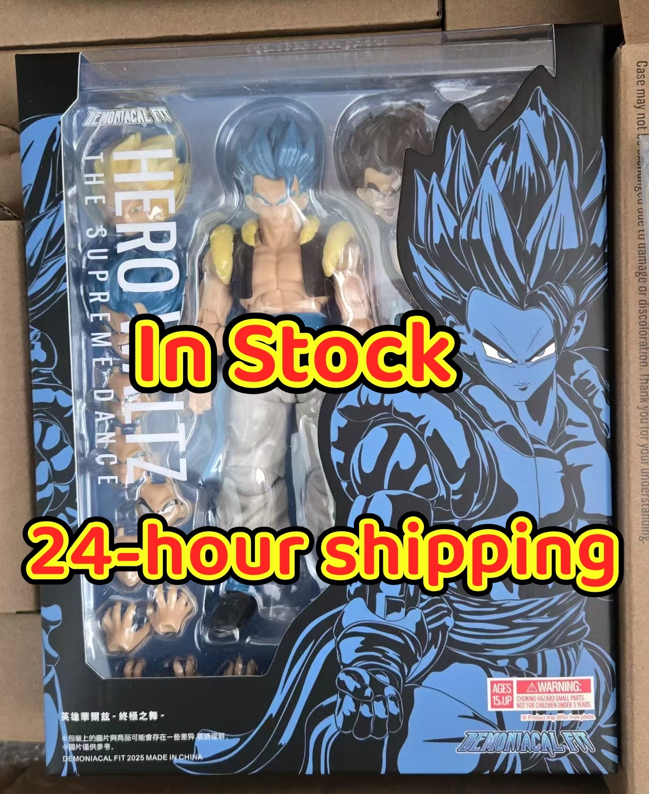

В наличии Demoniacal Fit Dragon Ball Z SHF Super Saiyan SSJ Hero Waltz The Ultimate Dance Gogeta Anime Action Figure Модель игрушки