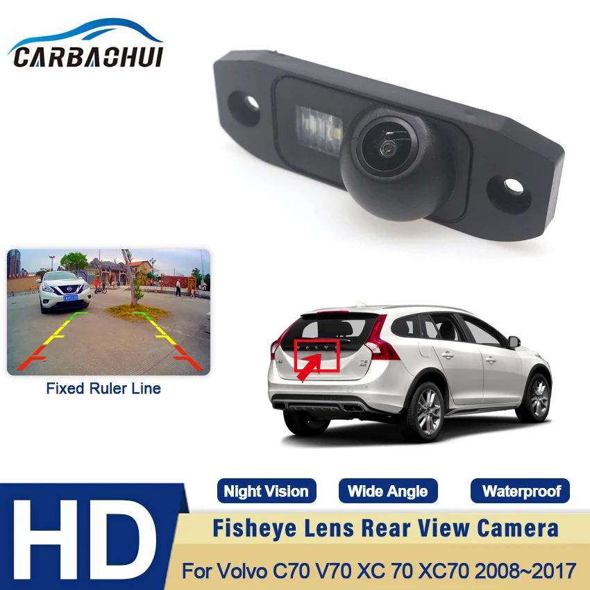 

Car Parking Camera Rear View Camera Full HD CCD Night Vision Back up Reverse Camera For Volvo C70 V70 XC 70 XC70 2008~2017