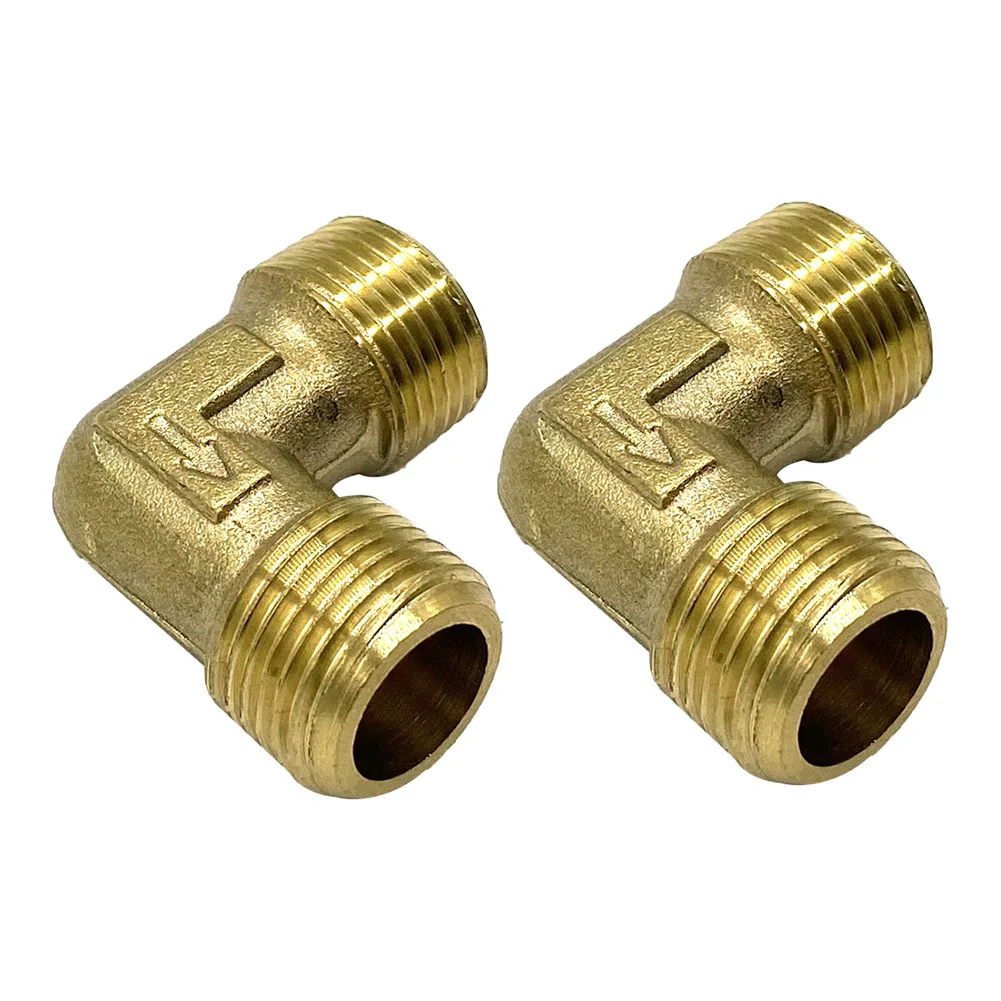 Elbow Connector Equal Male Elbow Air Compressor Fittings Valve Elbow Coupler Convenient To Use For Air Compressor