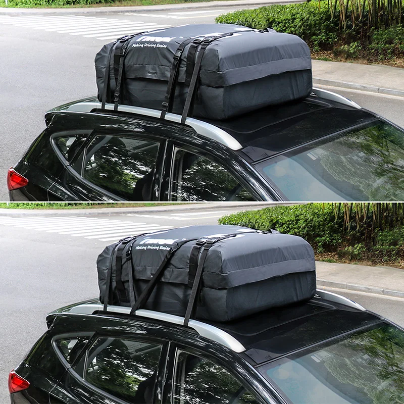 425L Car Cargo Bag Car Rooftop Cargo Carrier Universal Waterproof Luggage Travel Camping Bag Storage