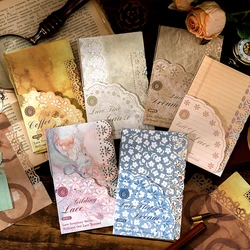 20Pcs/Pack Lace Symphony Series Scrapbooking Decoration Material Paper Perfect for Collage Journal Craft DIY Supplies